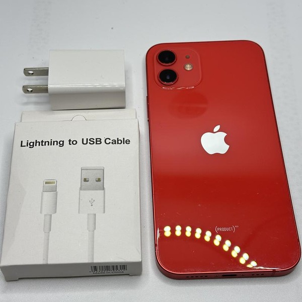 Apple iPhone 12 - Unlocked, 64 GB, Red, A2172