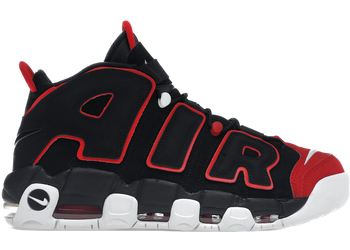 Nike Air More Uptempo 96 Red Toe for sale