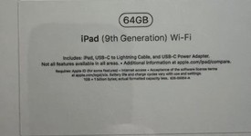 New
													Apple iPad 9th Gen - Wi-Fi, Gray, 64 GB, A2602, photo 3 of 6