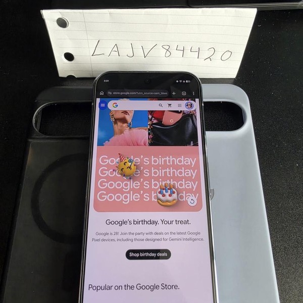 Google Pixel 10 Pro - Unlocked, 512 GB, Moonstone, G4QUR