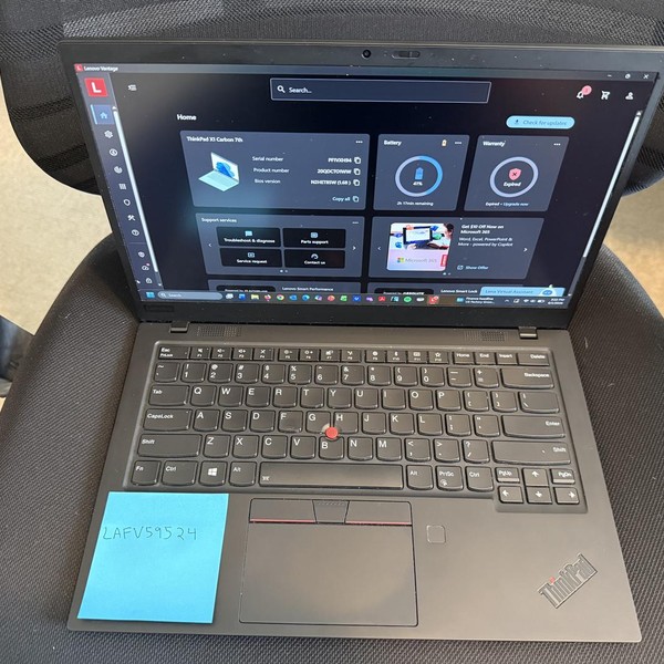Lenovo ThinkPad X1 Carbon (Gen 7) - 256 GB, 16 GB, Intel Core i7