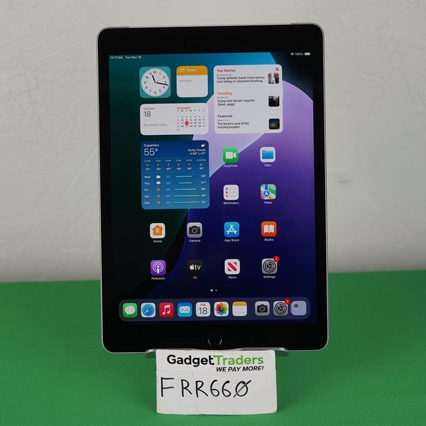 Apple iPad 9th Gen - Unlocked, 64 GB, Silver, A2603