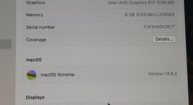 Good
													MacBook Air 2018 - 13" - I5, Gray, 128 GB, 8 GB, photo 3 of 12