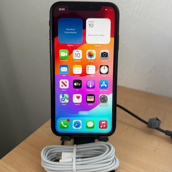 Apple iPhone Xr - Unlocked, 64 GB, Black, A1984