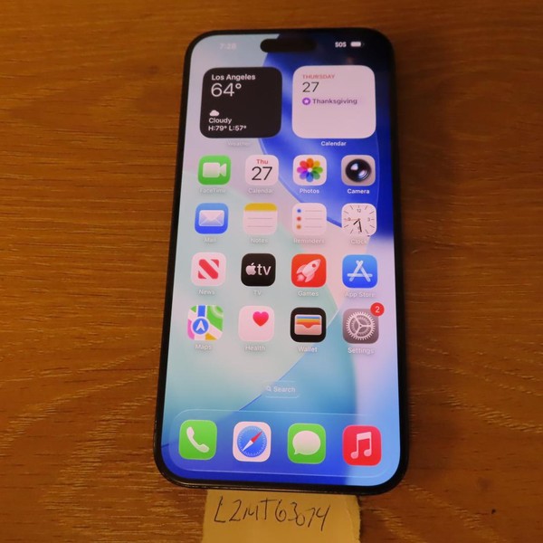 Apple iPhone 15 Pro Max - T-Mobile, 256 GB, Blue, A2849