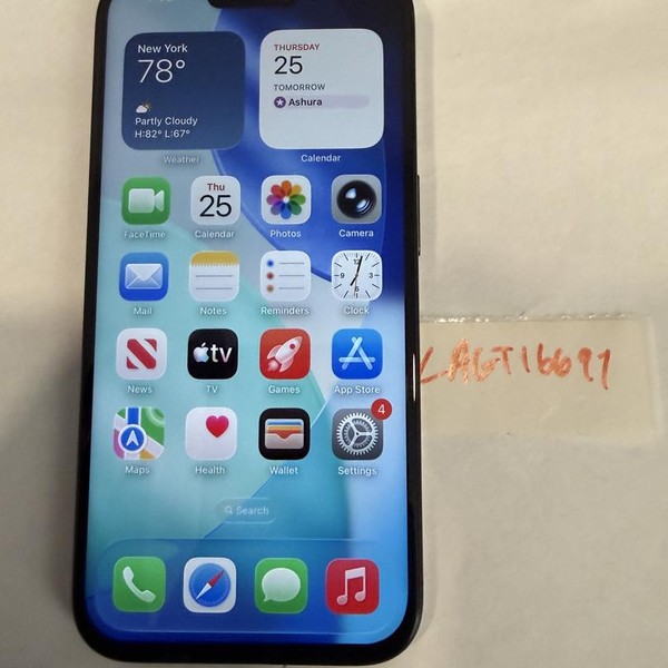 Apple iPhone 15 Pro - Unlocked, 128 GB, Black, A2848