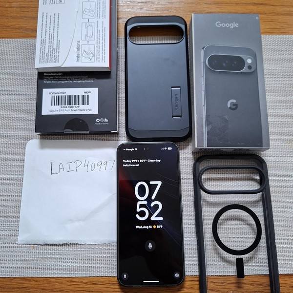 Google Pixel 10 Pro XL - T-Mobile, 256 GB, Obsidian, GUL82