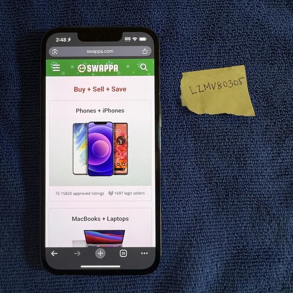 Apple iPhone 13 Pro - Unlocked, 128 GB, Sierra Blue, A2483