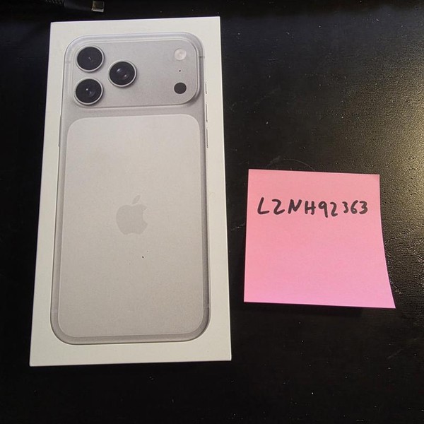 Apple iPhone 17 Pro Max - Unlocked, 1 TB, Silver, A3257