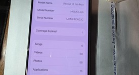 Mint
													Apple iPhone 15 Pro Max - Unlocked, Black, 512 GB, A2849, photo 2 of 16