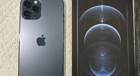 Mint
													Apple iPhone 12 Pro Max - Verizon, Pacific Blue, 256 GB, A2342, photo 2 of 6