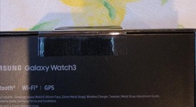 New
													Samsung Galaxy Watch3 - Wi-Fi, Mystic Black, 45mm, Titanium, photo 3 of 3