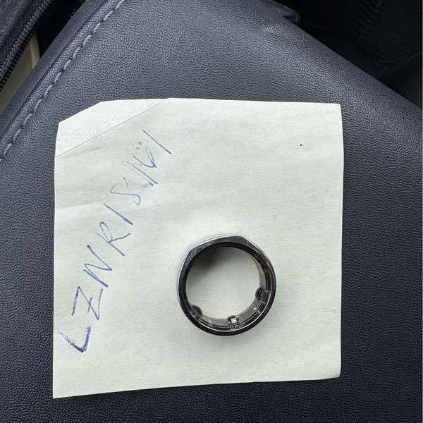 Oura Ring Gen 3 - Silver, Size 10, Heritage