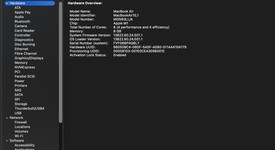 Fair
													MacBook Air 2020 - 13" - Apple M1, Silver, 256 GB, 8 GB, photo 1 of 8