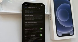 Mint
													Apple iPhone 12 - Unlocked, Black, 64 GB, A2172, photo 1 of 9