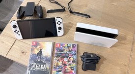 Good
													Nintendo Switch - OLED - White, 64 GB, photo 1 of 4