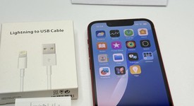 Good
													Apple iPhone 13 Mini - Unlocked, Red, 128 GB, A2481, photo 1 of 4