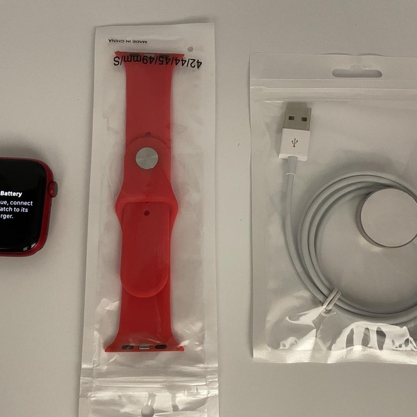 Apple Watch Series 8 45mm - Unlocked, Red, A2774 - Cellular, Aluminum
