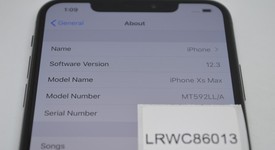 Good
													Apple iPhone Xs Max - Unlocked, Gray, 64 GB, A1921, photo 2 of 11