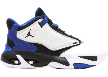 Jordan Max Aura 4 White Black Hyper Royal for sale