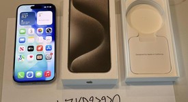 Good
													Apple iPhone 15 Pro - Unlocked, Natural, 128 GB, A2848, photo 1 of 15