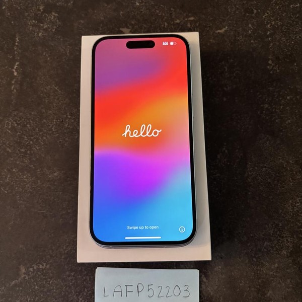 Apple iPhone 15 - Unlocked, 128 GB, Blue, A2846