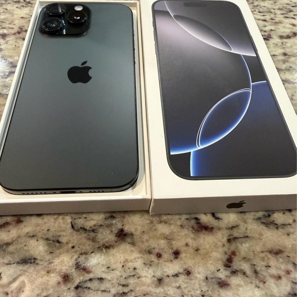 Apple iPhone 16 Pro Max - Unlocked, 256 GB, Black, A3084