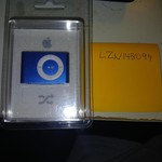 New iPod Shuffle 2nd Gen - Blue, 1 GB, A1204