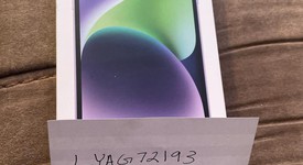 New
													Apple iPhone 14 - T-Mobile, Purple, 128 GB, A2649, photo 1 of 2