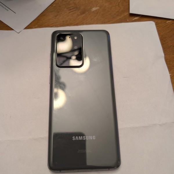 Samsung Galaxy S20 Ultra 5G - T-Mobile, Black, 128 GB, 12 GB, SM-G988U