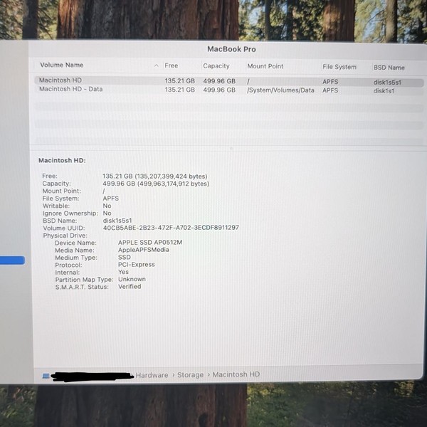 MacBook Pro 2019 - 15 inch - 512 GB, Silver, 16 GB, Intel Core i9