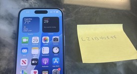Good
													Apple iPhone 16 - Unlocked, Ultramarine, 128 GB, A3081, photo 1 of 9