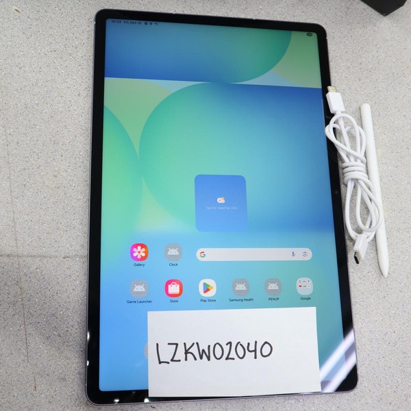 Samsung Galaxy Tab S10 FE+ Plus - Wi-Fi, 128 GB, Gray, 8 GB, SM-X620