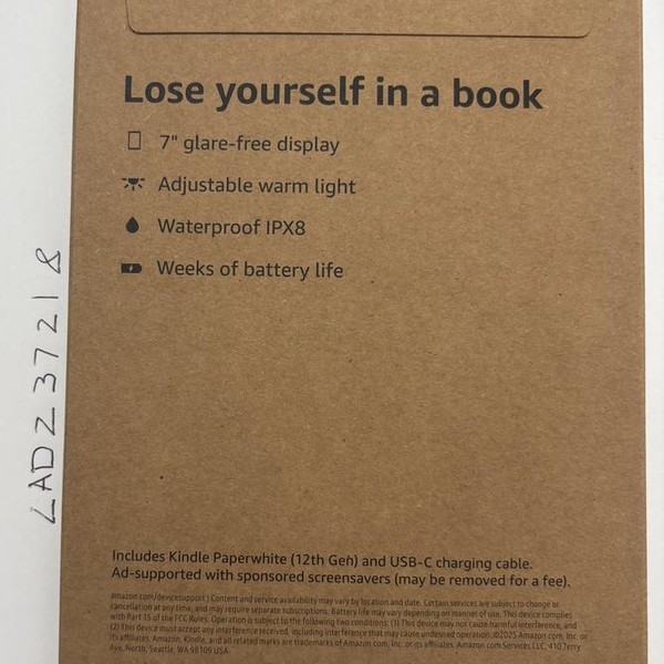 Amazon Kindle Paperwhite 12th Gen 2024 - Amazon, Green