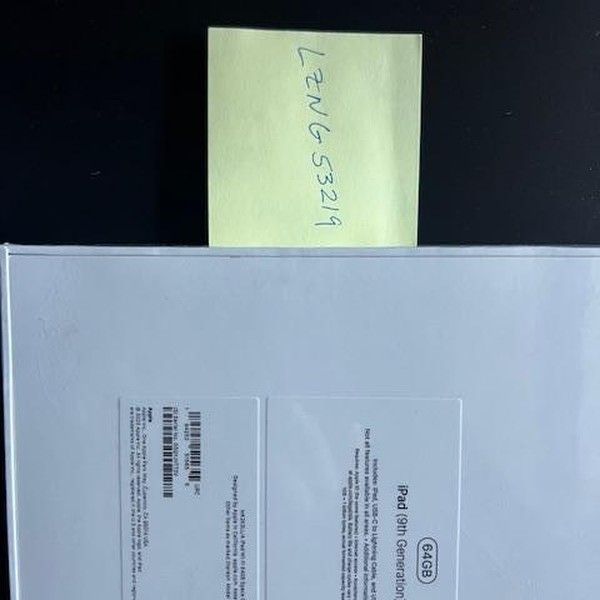 Apple iPad 9th Gen - Wi-Fi, 64 GB, Gray, A2602