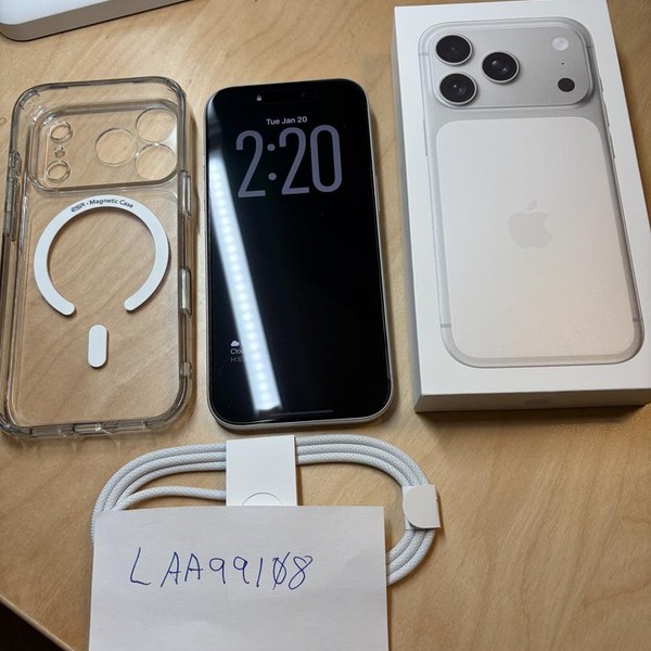 Apple iPhone 17 Pro - Unlocked, Silver, 256 GB, A3256