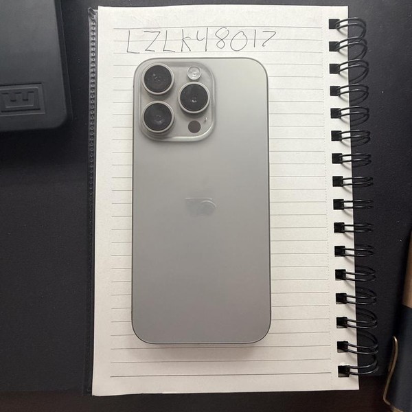 Apple iPhone 15 Pro - Unlocked, 256 GB, Natural, A2848