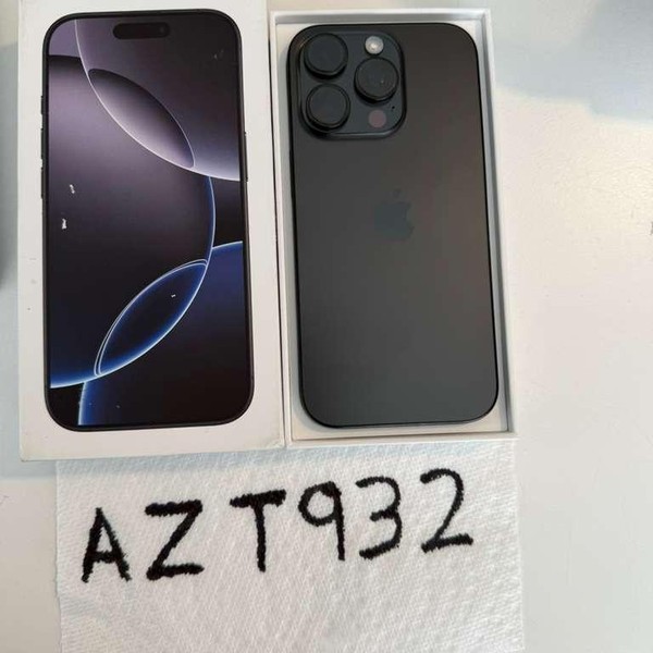 Apple iPhone 16 Pro - T-Mobile, 128 GB, Black, A3083