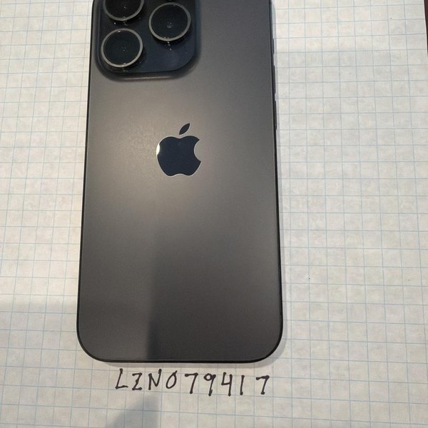 Apple iPhone 15 Pro - Unlocked, 256 GB, Black, A2848