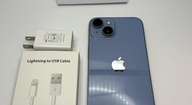 Good
													Apple iPhone 14 - Unlocked, Blue, 128 GB, A2649, photo 4 of 5