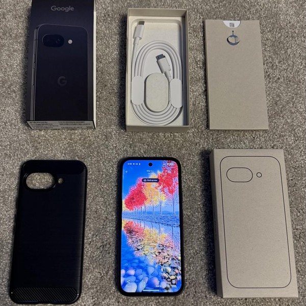 Google Pixel 9a - Visible, 128 GB, Obsidian, 8 GB