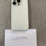 Good Apple iPhone 15 Pro - AT&T, 128 GB, White, A2848