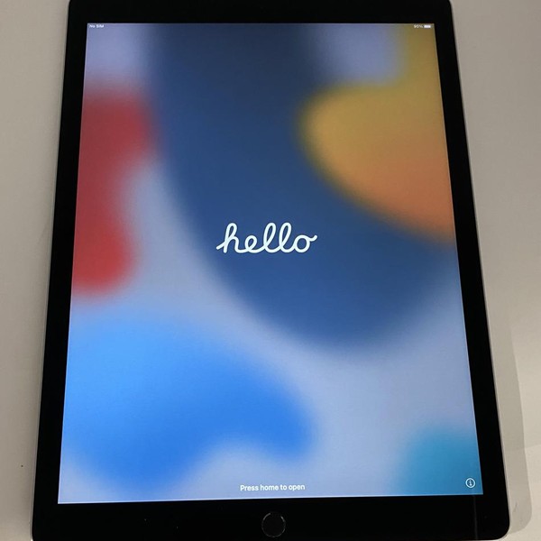 Apple iPad Pro 12.9 inch 1st Gen 2015 - Unlocked, 128 GB, Gray, A1652, 1st Gen 2015