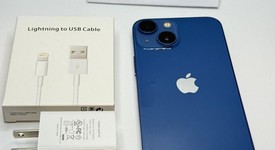 Good
													Apple iPhone 13 Mini - Unlocked, Blue, 128 GB, A2481, photo 4 of 4