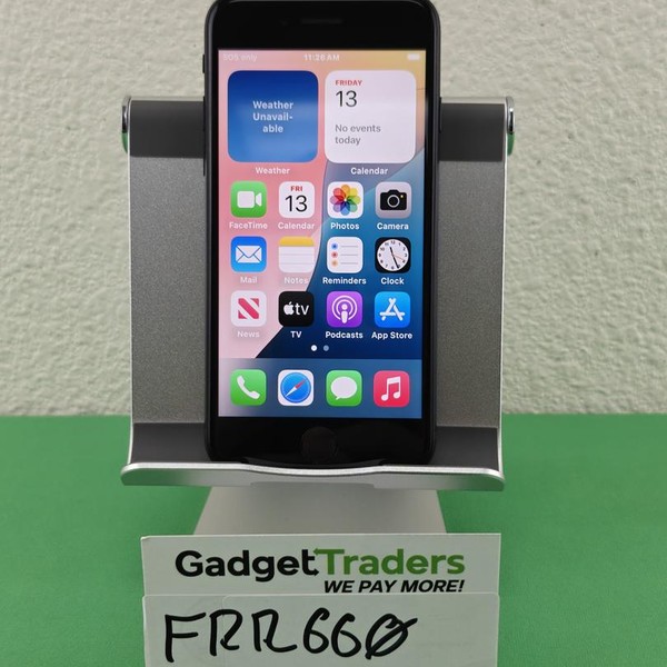 Apple iPhone SE 3rd Gen 2022 - Cricket, 64 GB, Midnight, A2595