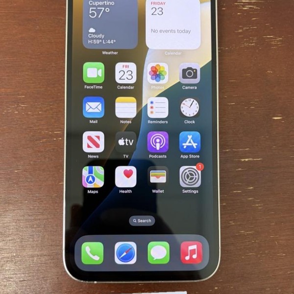 Apple iPhone 13 Pro Max - Unlocked, Silver, 128 GB, A2484