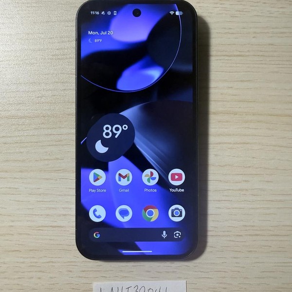 Google Pixel 9 - Unlocked, 128 GB, Obsidian, 12 GB, G2YBB
