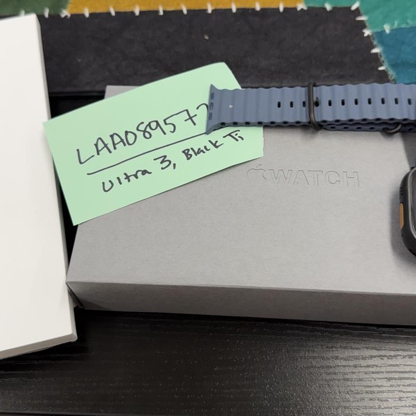 Apple Watch Ultra 3 49mm - Unlocked, Black, A3281