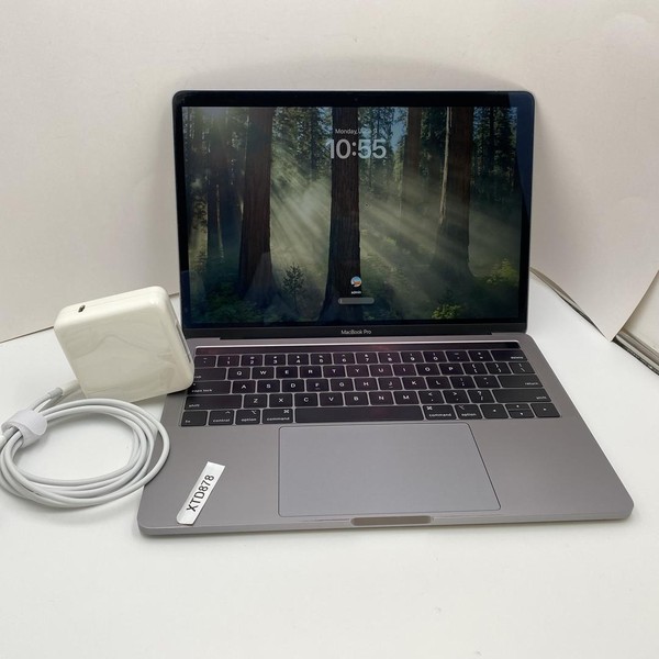 MacBook Pro 2018 (With Touch Bar) - 13 inch - 256 GB, Gray, 8 GB, Intel Core i5