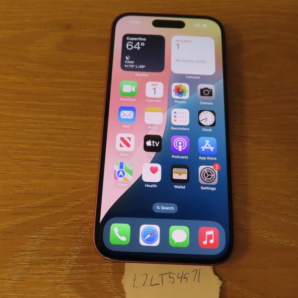 Apple iPhone 16 - T-Mobile, 128 GB, Pink, A3081